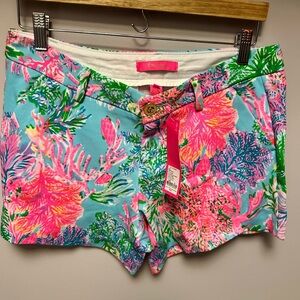 Lilly Pulitzer Women’s Shorts 5 inch Knit Short size 6
